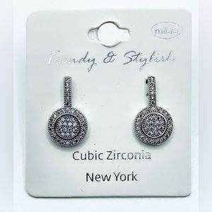 Cluster Round Earrings